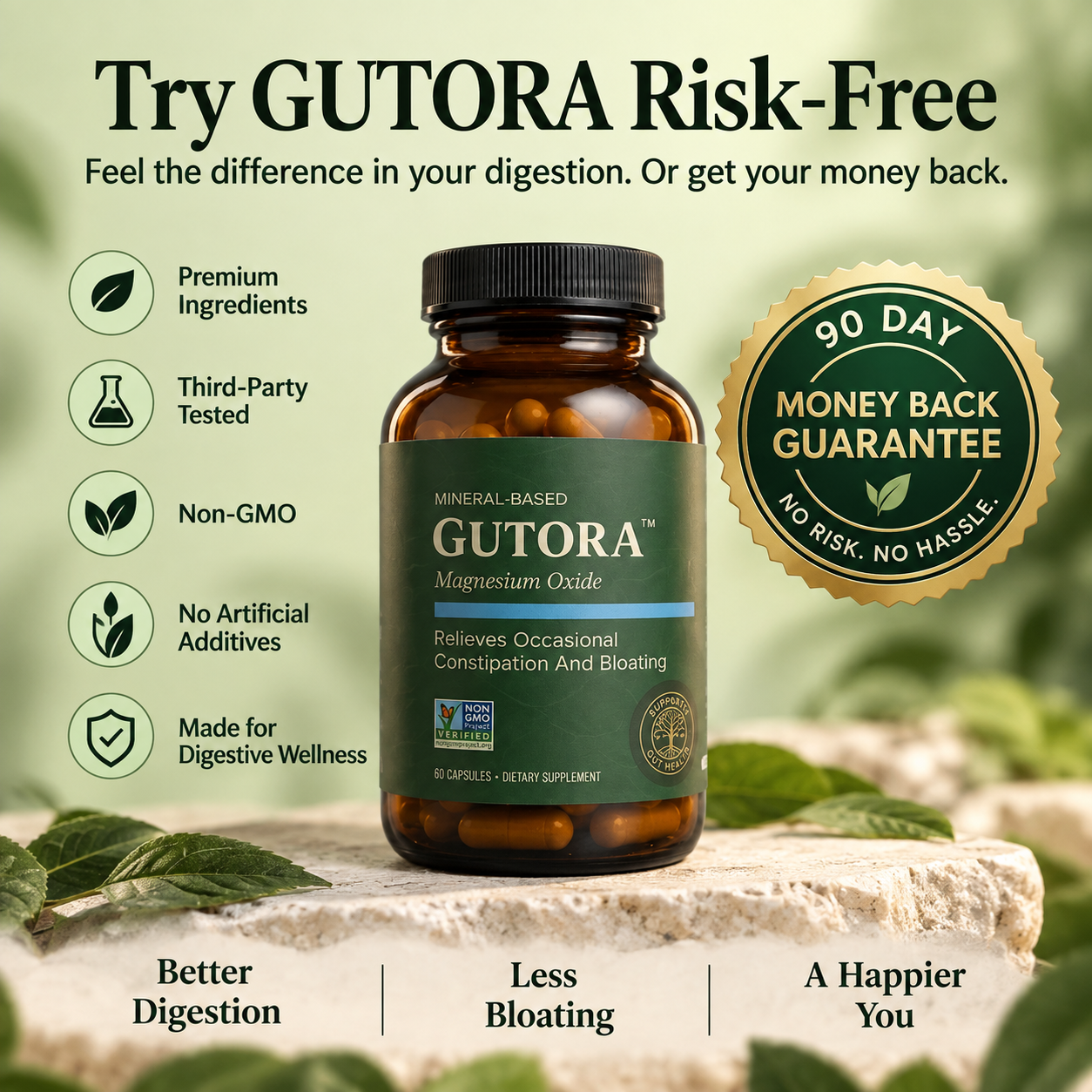 GUTORA™ America's #1 Acid-Activated Magnesium Oxide
